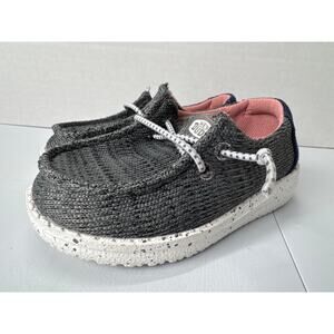 Heydude Wendy todler shoes gray size 7